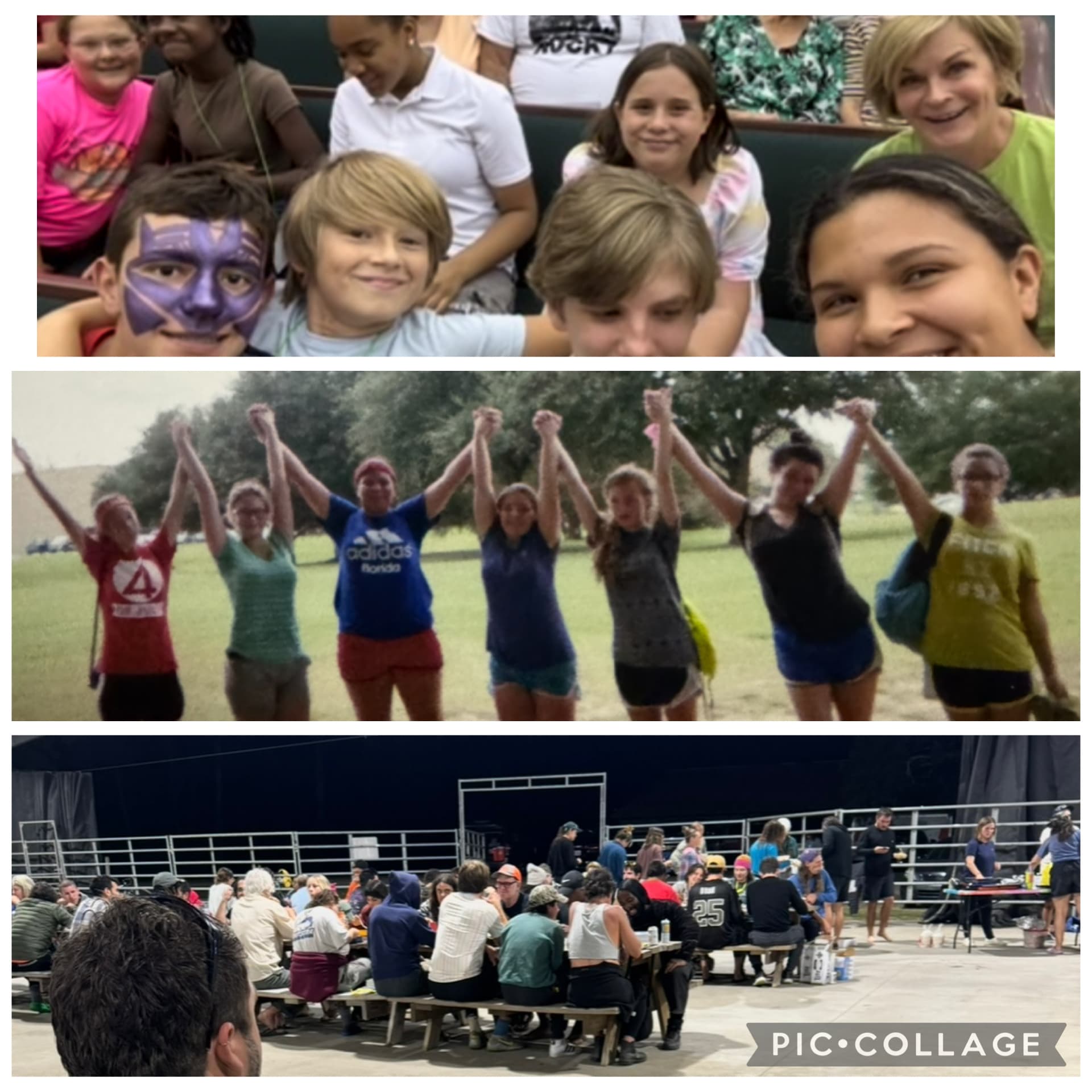 Youth participating in community programs and outdoor activities